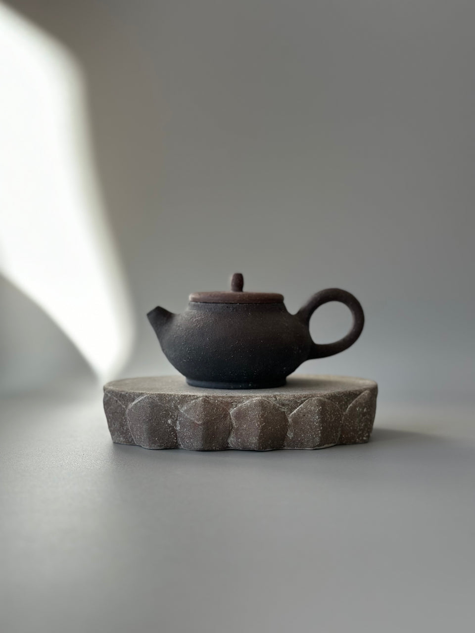 Brown Black Earthy Zisha Teapot