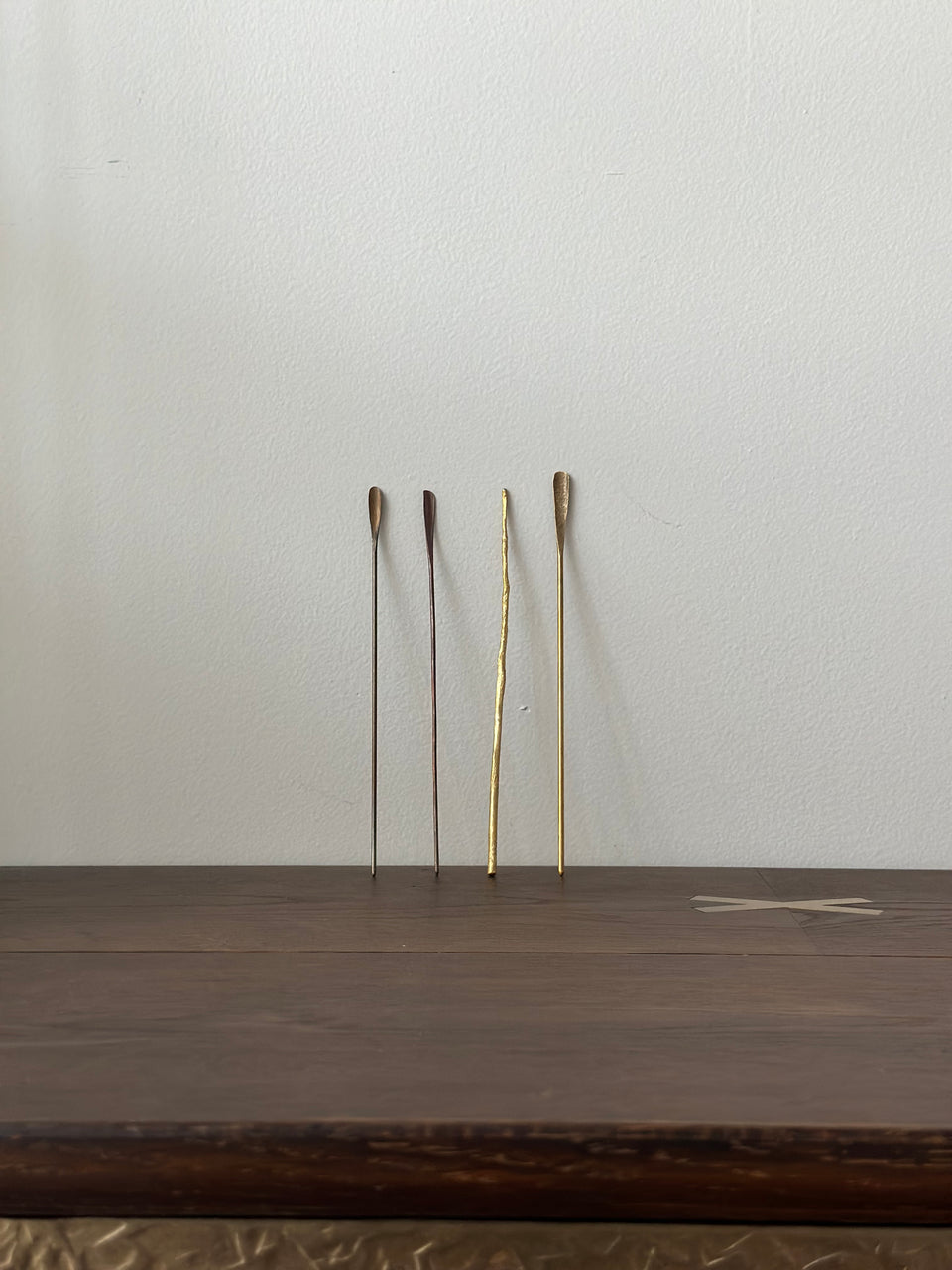 Artisan Brass Tea Needle - Tree Bole
