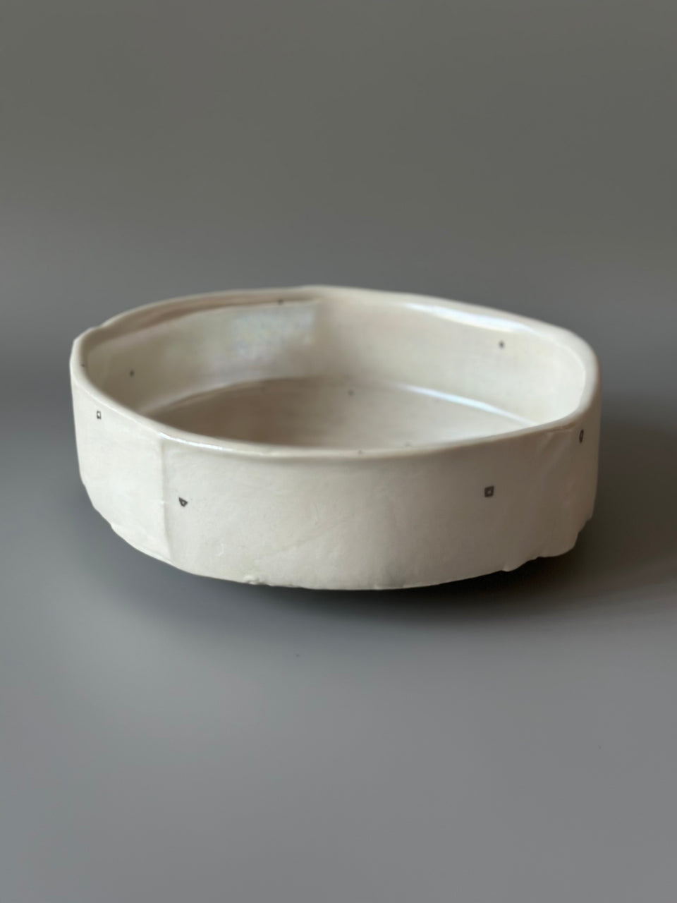 Silver Pearl Dots Hucheng pot support