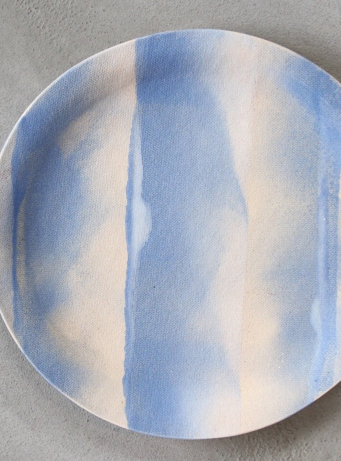 " Wave" Decor Plate/ Tea Tray