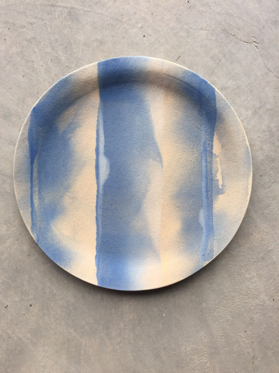 " Wave" Decor Plate/ Tea Tray