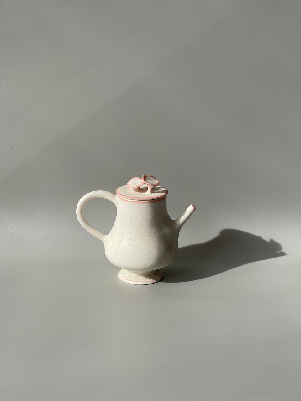 Pink Camellia Teapot