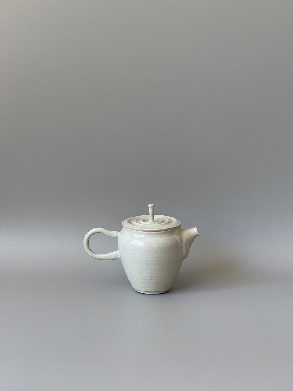 Light Grey Celadon Teapot (Beige) - 130 ml