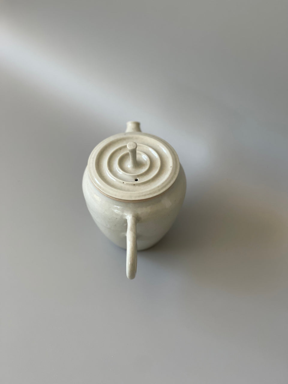Light Grey Celadon Teapot (Beige) - 130 ml
