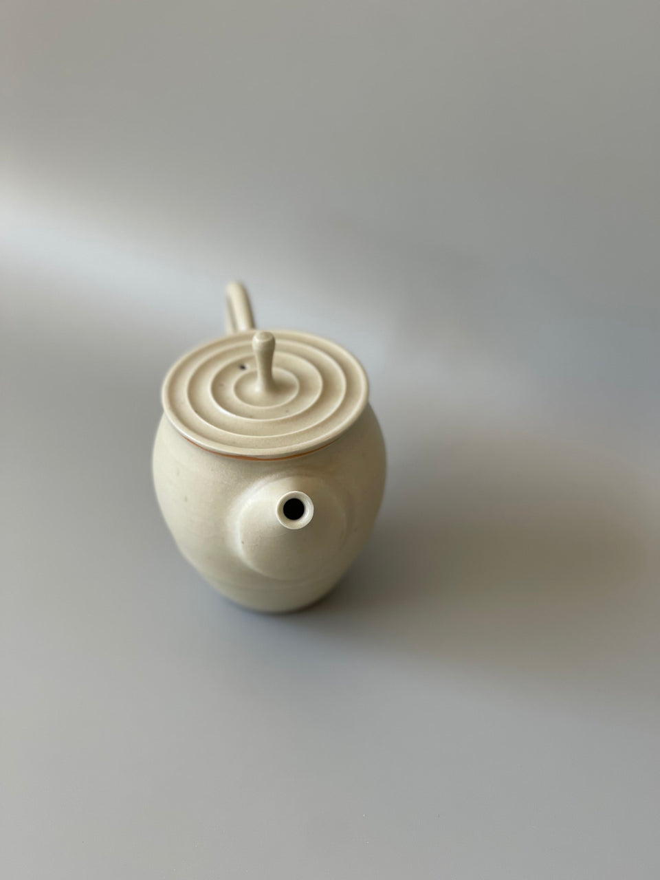 Vintage Yellow Celadon Teapot - 150ml