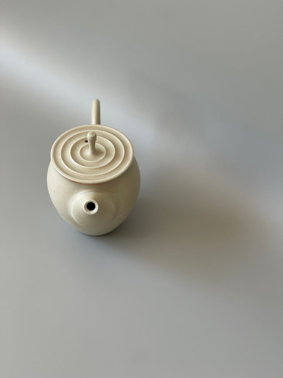 Vintage Yellow Celadon Teapot - 150ml