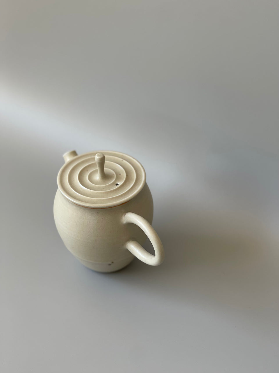 Vintage Yellow Celadon Teapot - 150ml