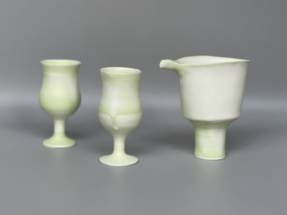 Moss Green Tea Pitcher