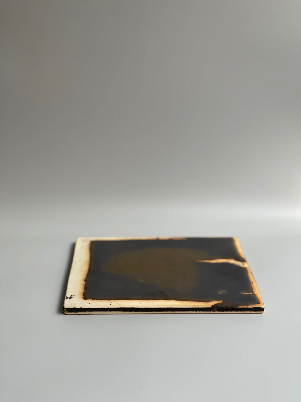 "Bronzy Gold" Tea Tray / Decor Plate