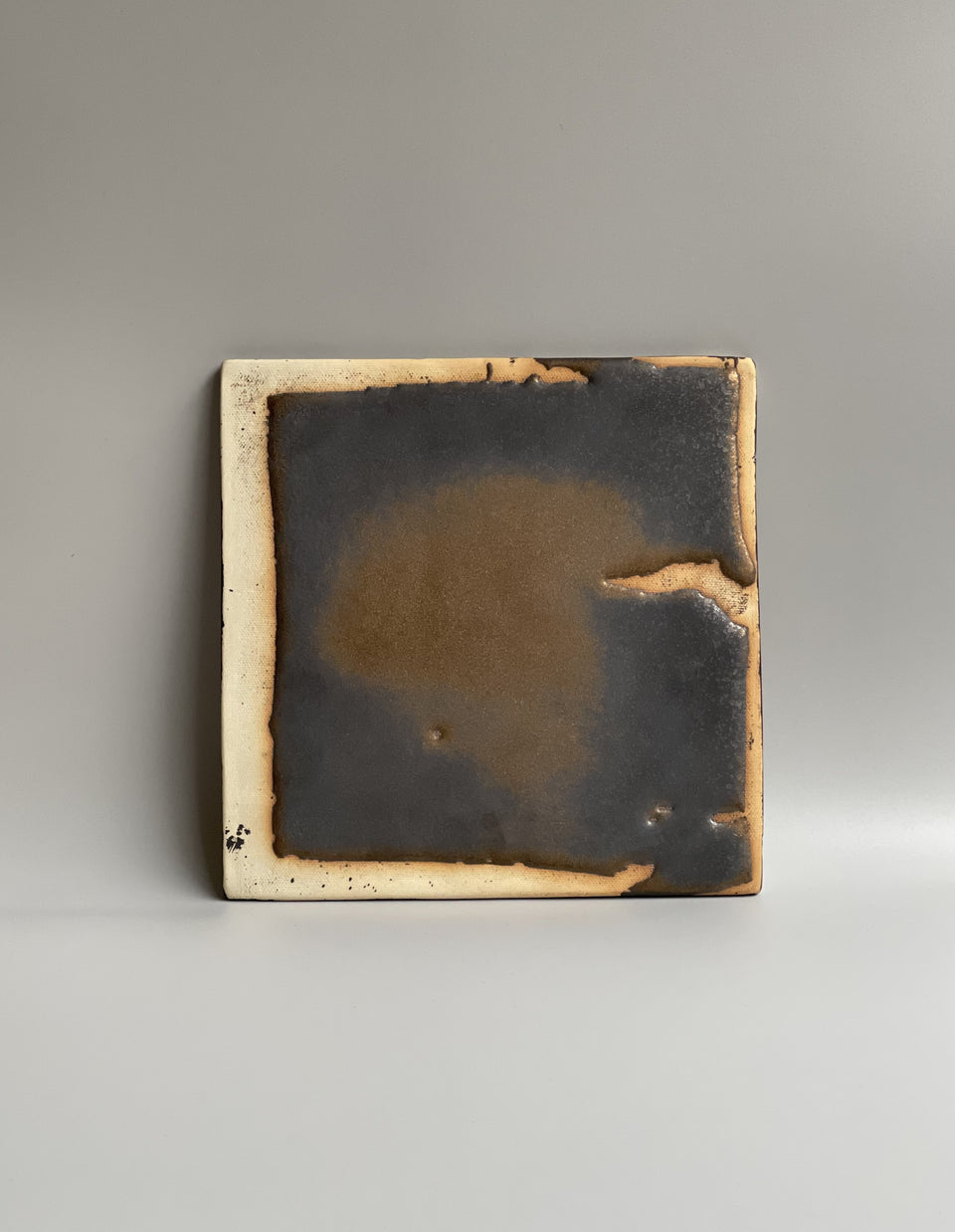 "Bronzy Gold" Tea Tray / Decor Plate