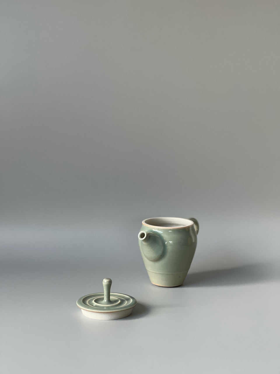 Green Celadon Teapot - 125 ml