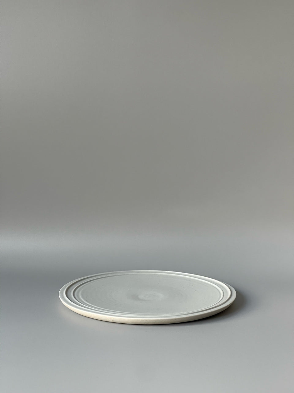 Light Grey Celadon Tea Plate