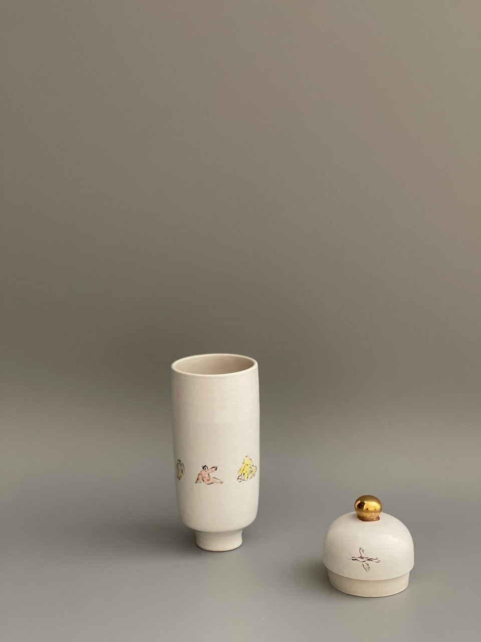 Mignonne Tea Container, Tea canister