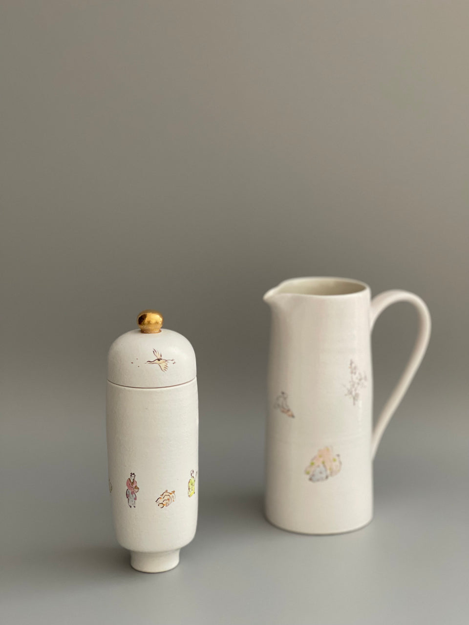 Mignonne Tea Container, Tea canister