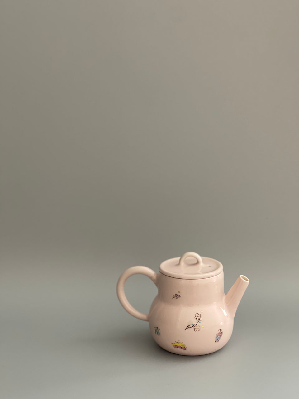 My Tea Time Gourdy Pink By Hua Hua Teapot
