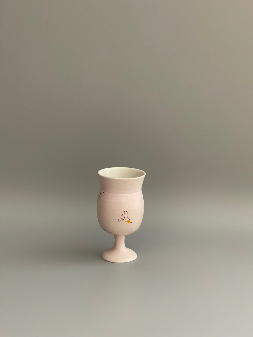 Pink Hermit Tea Cup