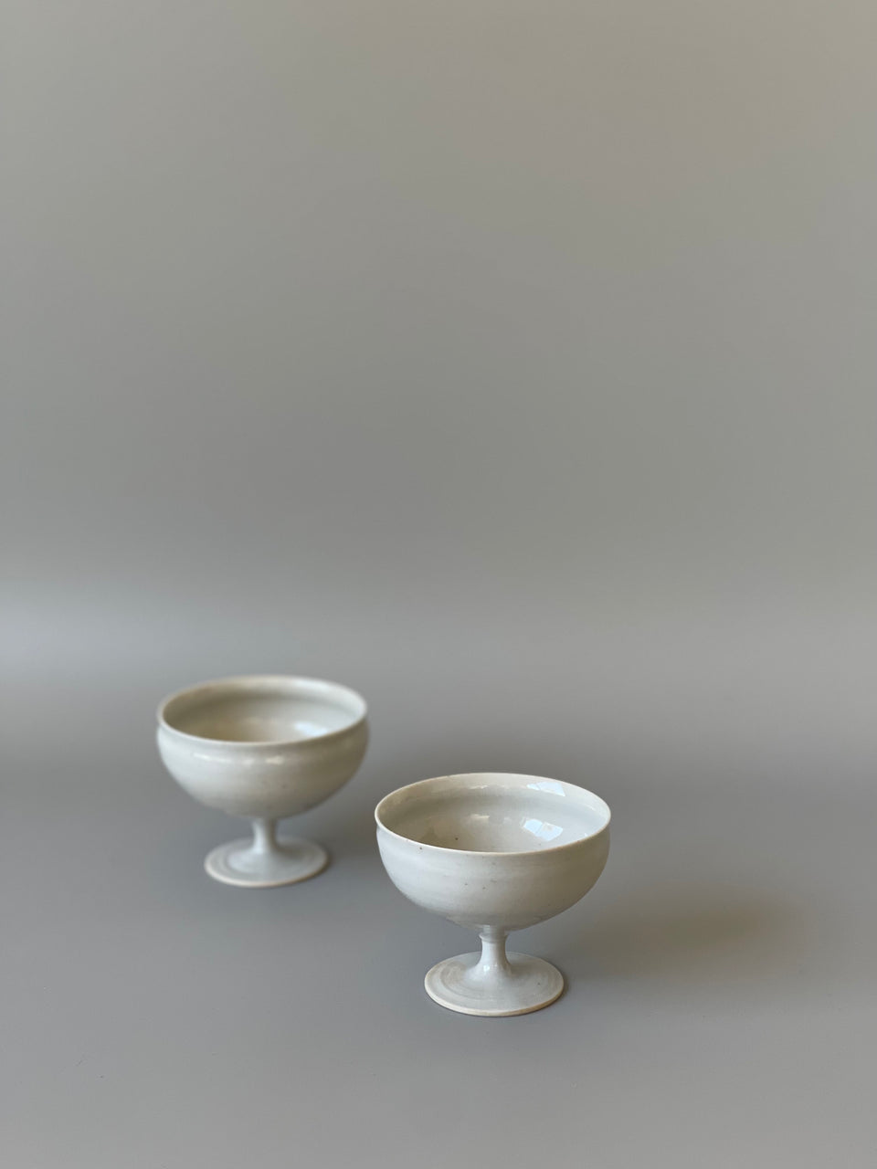 Light Grey Celadon Tea Cup