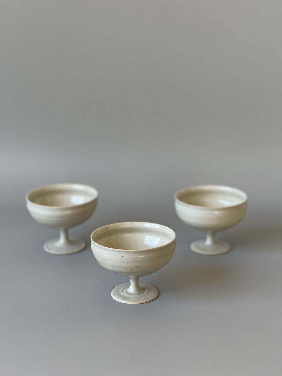 Light Grey (Beige) Celadon Tea Cup