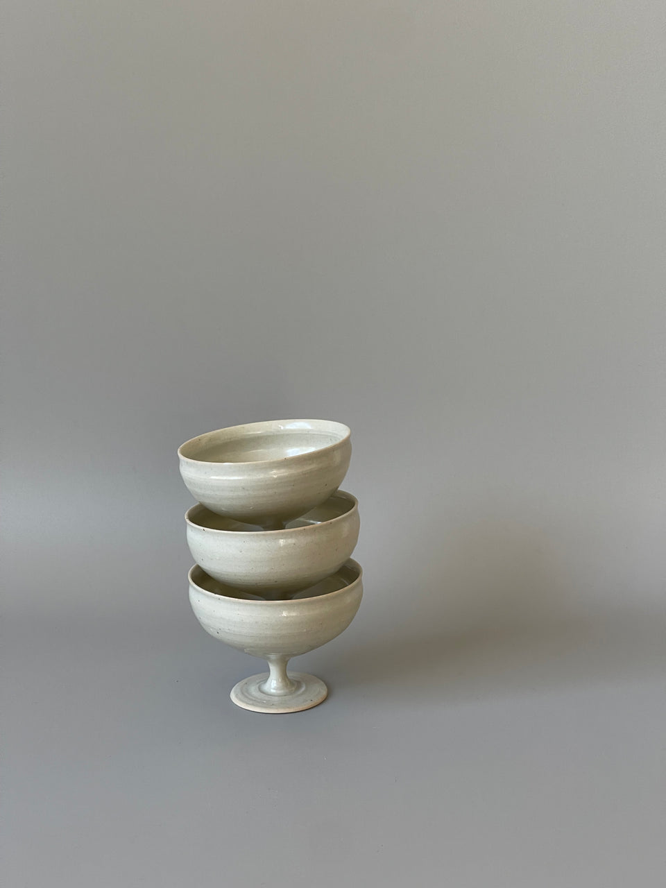 Light Grey (Beige) Celadon Tea Cup