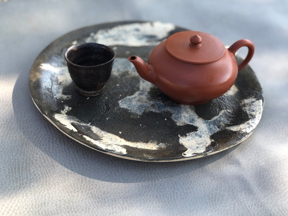 "Galaxy" Decor Plate/ Tea Tray