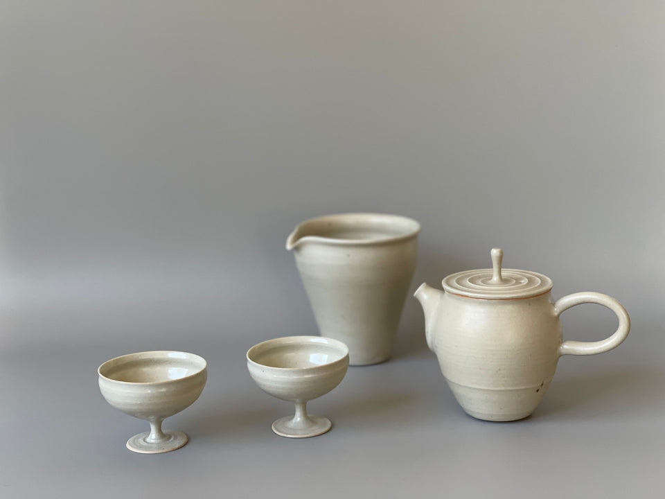 Light Grey (Beige) Celadon Tea Cup