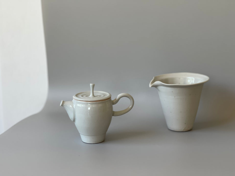 Light Grey Celadon Teapot - 130 ml